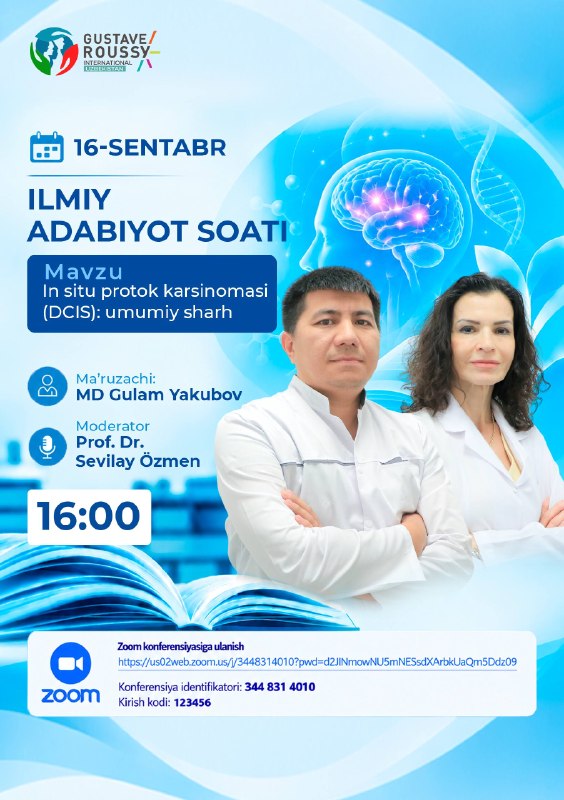 Ilmiy adabiyot soati: in situ protok karsinomasi (DCIS) mavzusida