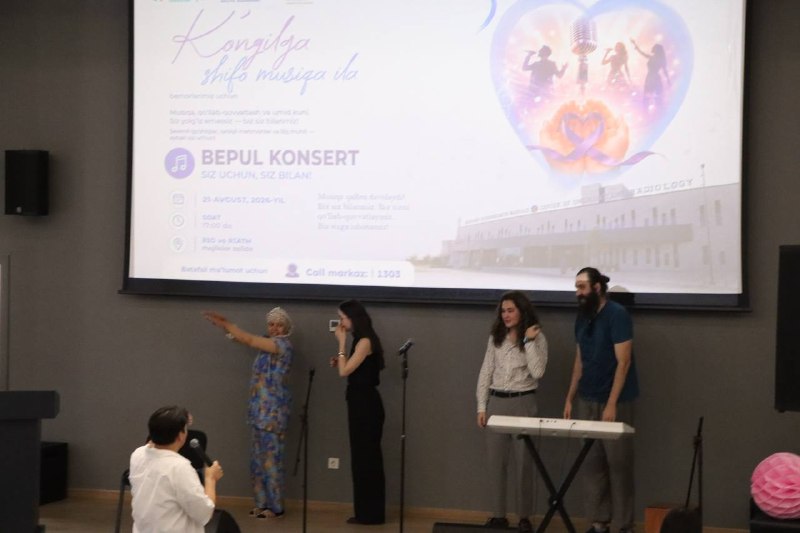 Charity concert 'Music That Heals' held for patients at the Center