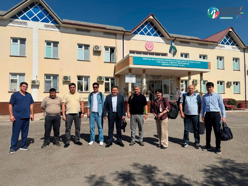 Merkez uzmanları Sirderya vilayetinde görev gezisinde