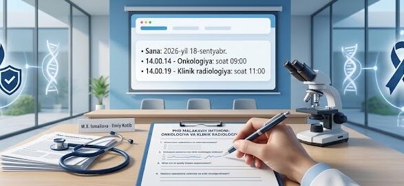 PhD ilmiy izlanuvchilari diqqatiga: Malakaviy imtihonlar o’tkazilishi ma’lum qilinadi